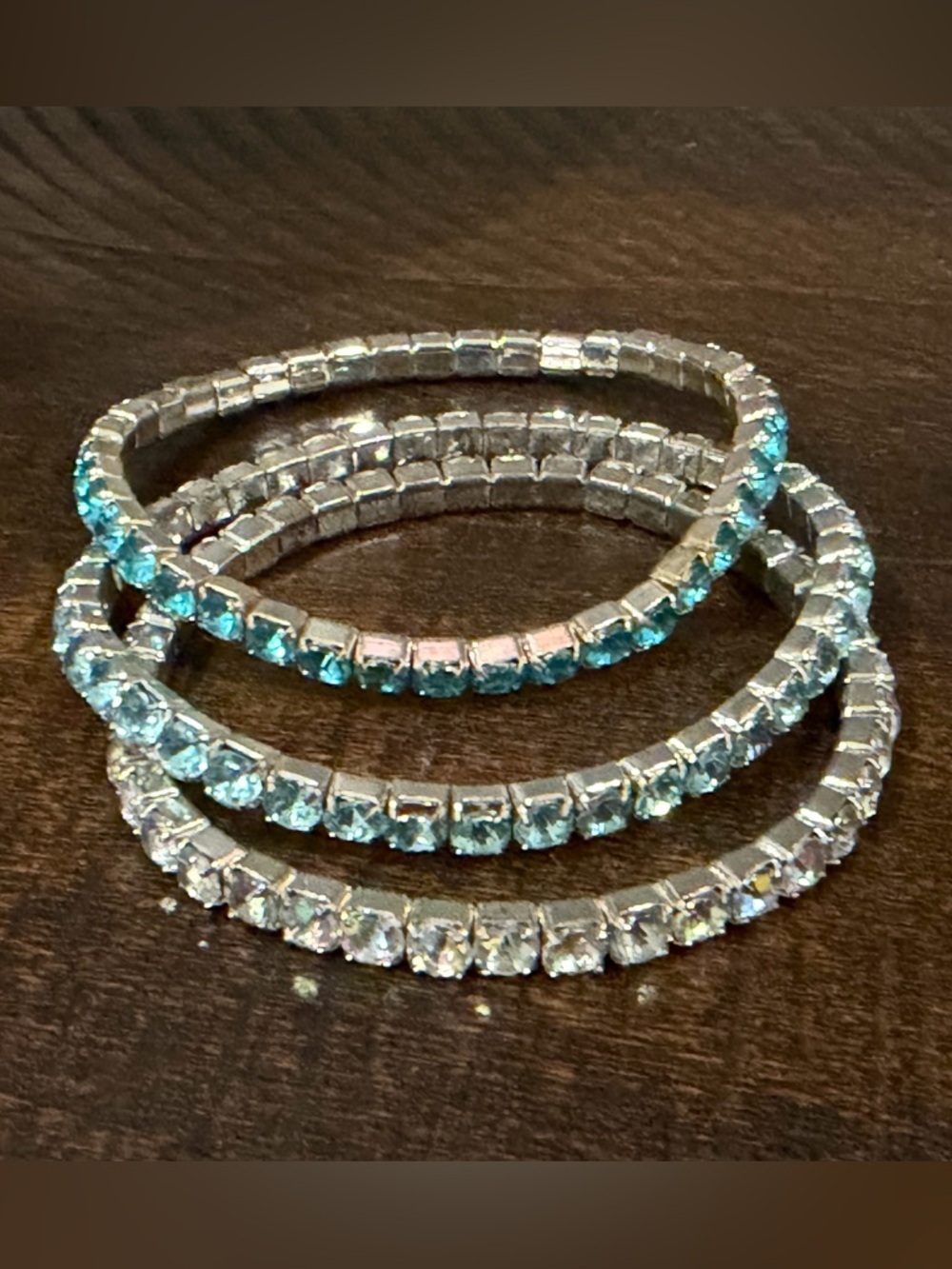 ☀️ Crystal Tennis Bracelet Set - Women's Jewelry